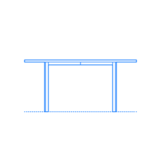 Furniture Coffee Tables Accent Tables Barcelona Table Stencil Svg Vector, Free Vectors File